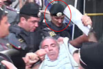 Did he bite a police officer? Kasparov on his unlawful arrest