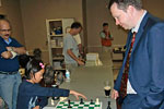 Nigel Short simul and lectures at RA Chess Club