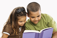 Boy and Girl reading