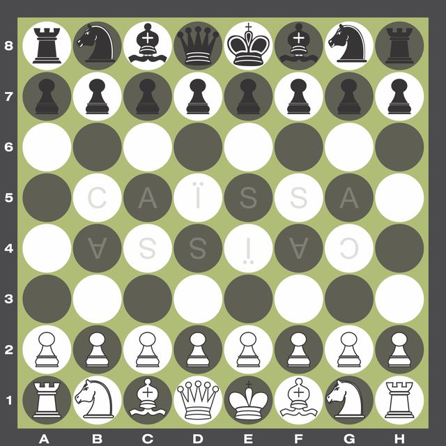 Caissa Chess Board