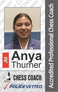 JM Anya Thurner - Chess Coach