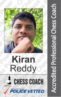 Kiran Reddy - Chess Coach