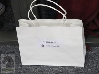 Personalised goodie bag on arrival