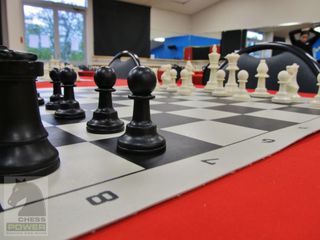 The board awaits its first guest