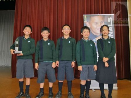 Chess Power National Finals 2011 Junior Division Winners, Takapuna Normal Intermediate