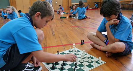 Whangaparaoa Primary students focus on chess