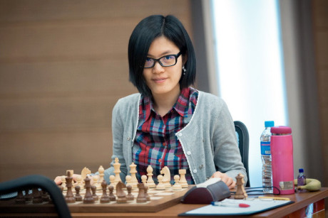 Hou Yifan - multiple times Woman's World Champion