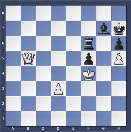 Round 5 - Fan vs W. Zhang after Kf4