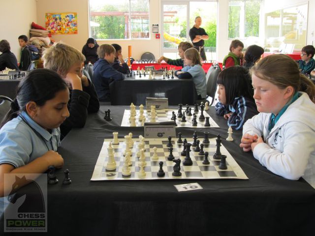 Renae Ghadiali (Hillsborough School) vs Hannah Brazendale (Motupipi School)