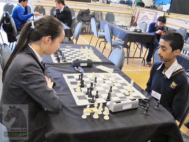 Carolyn Zou (Auckland International College) vs Chinmay Teke (Mt Roskill Grammar)