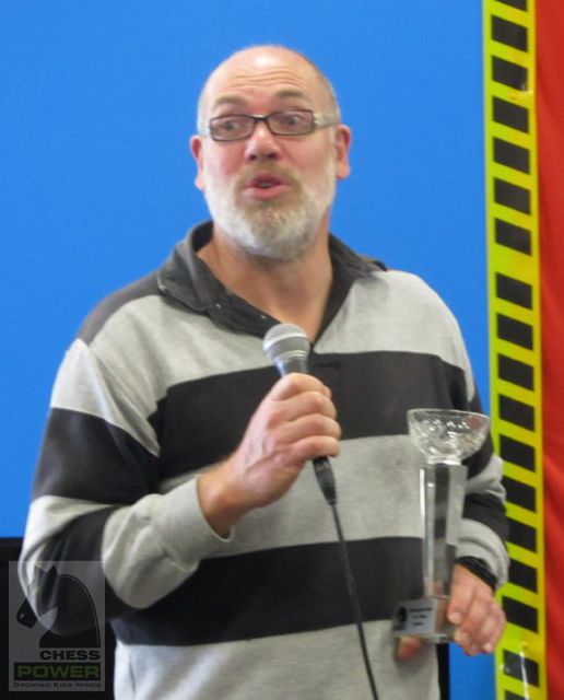 Wayne McDougall, Chess Power Supporter of the Year 2014