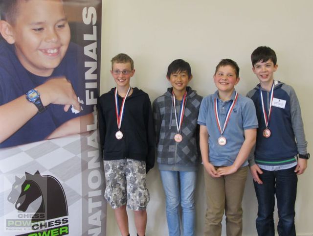 Chess Power National Finals 2014 Intermediate Division 3rd Place - St Marks School, Christchurch