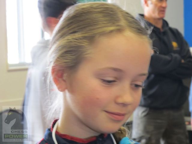 Jasmine Podmore smile as she enjoys the event