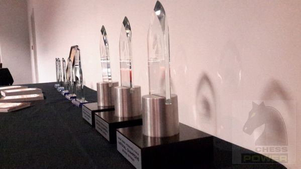 Nationals Finals trophies