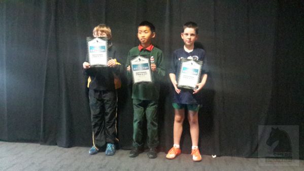 Junior Division Distinction Award Winners - Chess Power National Interschools Finals 2015