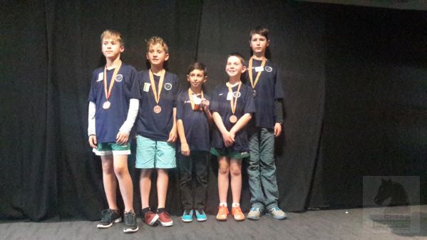 Junior Division Team Champions - 3rd place overall - Chess Power National Interschool Finals 2015