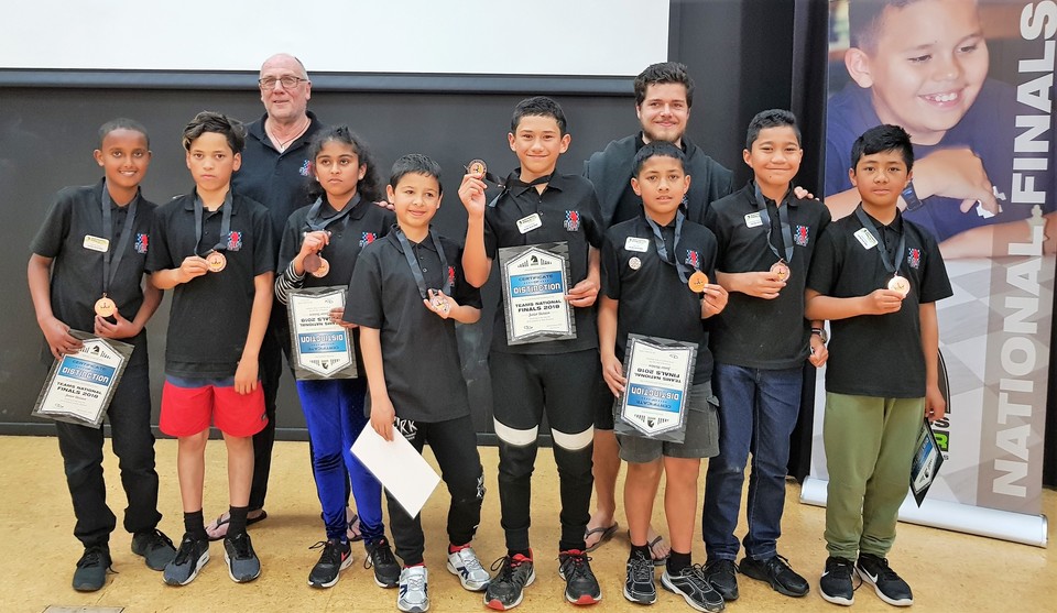 Chess Power Teams National finals 2018 - Junior division 3rd place - Avalon School