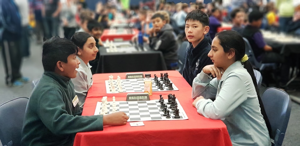 Chess Power Teams Nationals 2018 - Board 1 - Rohit Mudaliar vs Saasha Ghadiali