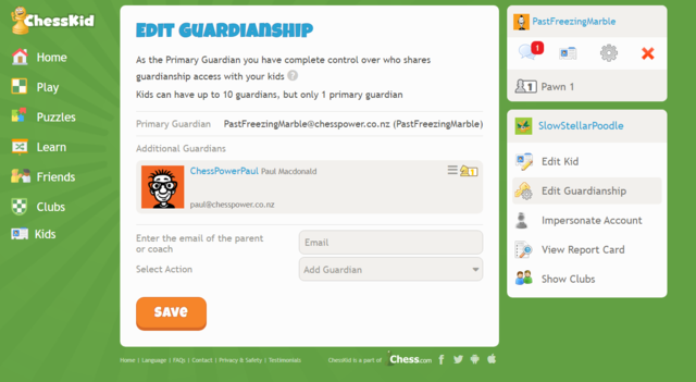 ChessKid.com Edited Guardianship