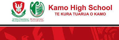 Kamo High School banner