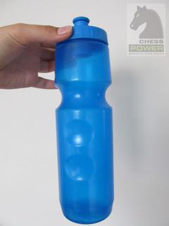 Blue drink bottle